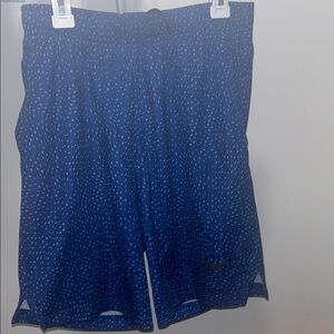 Nike Blue Dri-Fit Athletic Shorts Kids (Large)